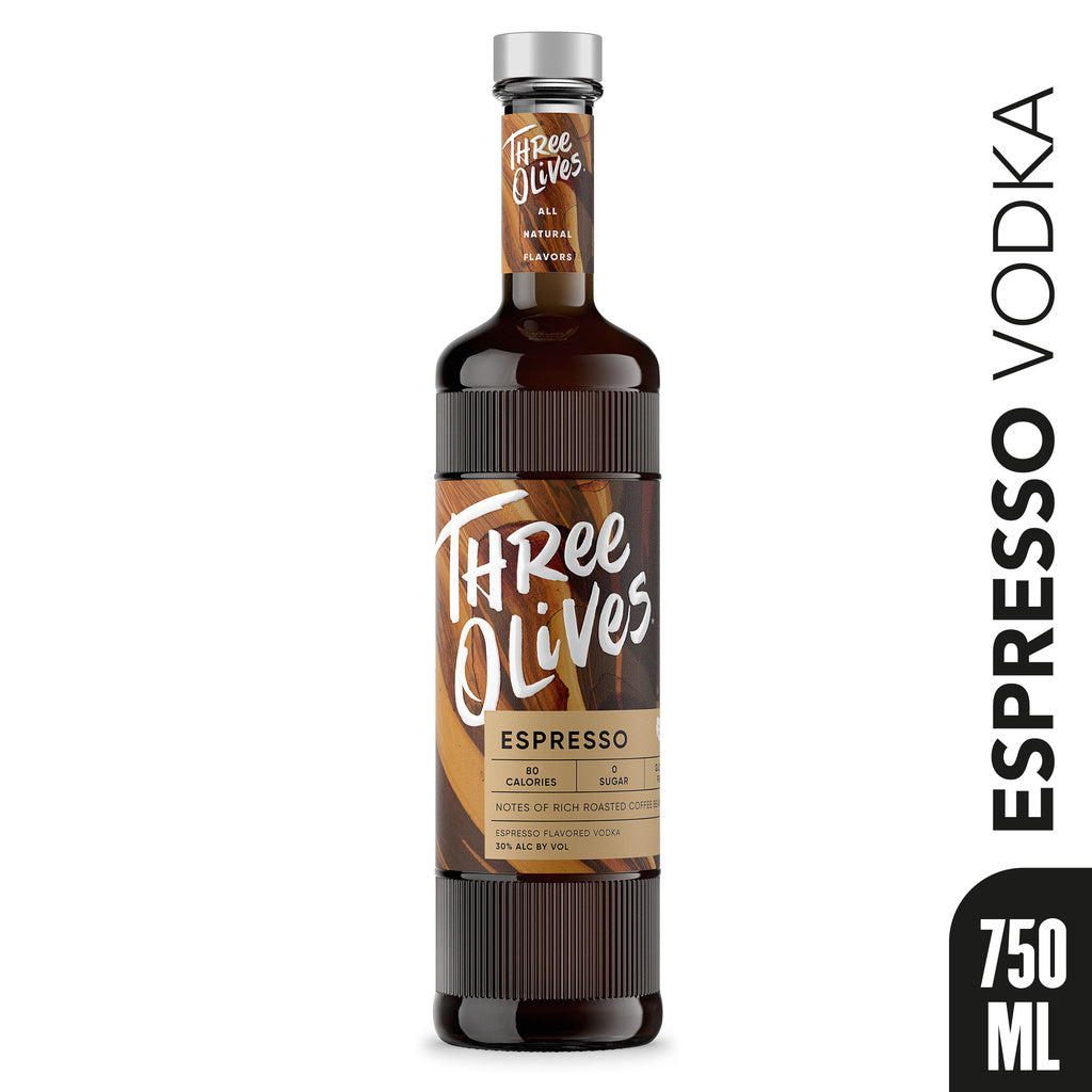 Three Olives Espresso Vodka 750 ml