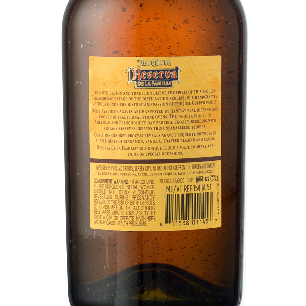 Jose Cuervo Reserva De La Familia Extra Añejo 750 ml product image 10