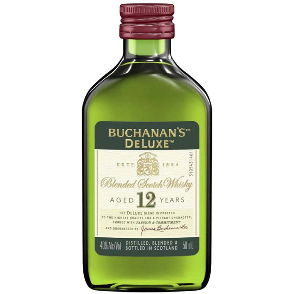 Buchanans Deluxe Blended Scotch Whiskey ( SINGLES ) 12 year 50 ml product image 7