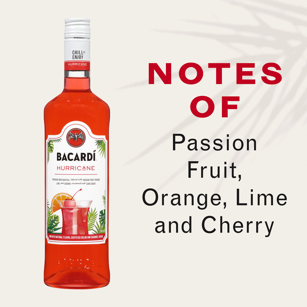 Bacardi Hurricane 750 ml product image 2