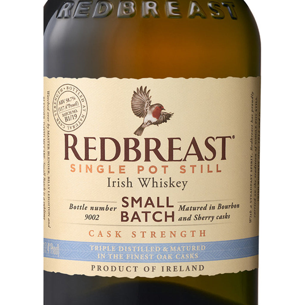 RedBreast Single Pot Still Irish Whiskey Small Batch Cask Strength 750 ml product image 6