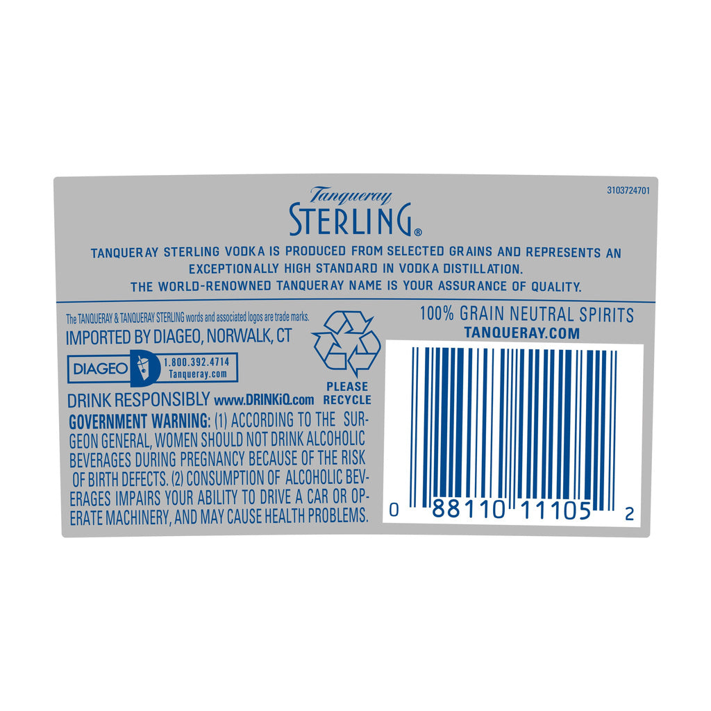 Tanqueray Sterling Imported 750 ml product image 4