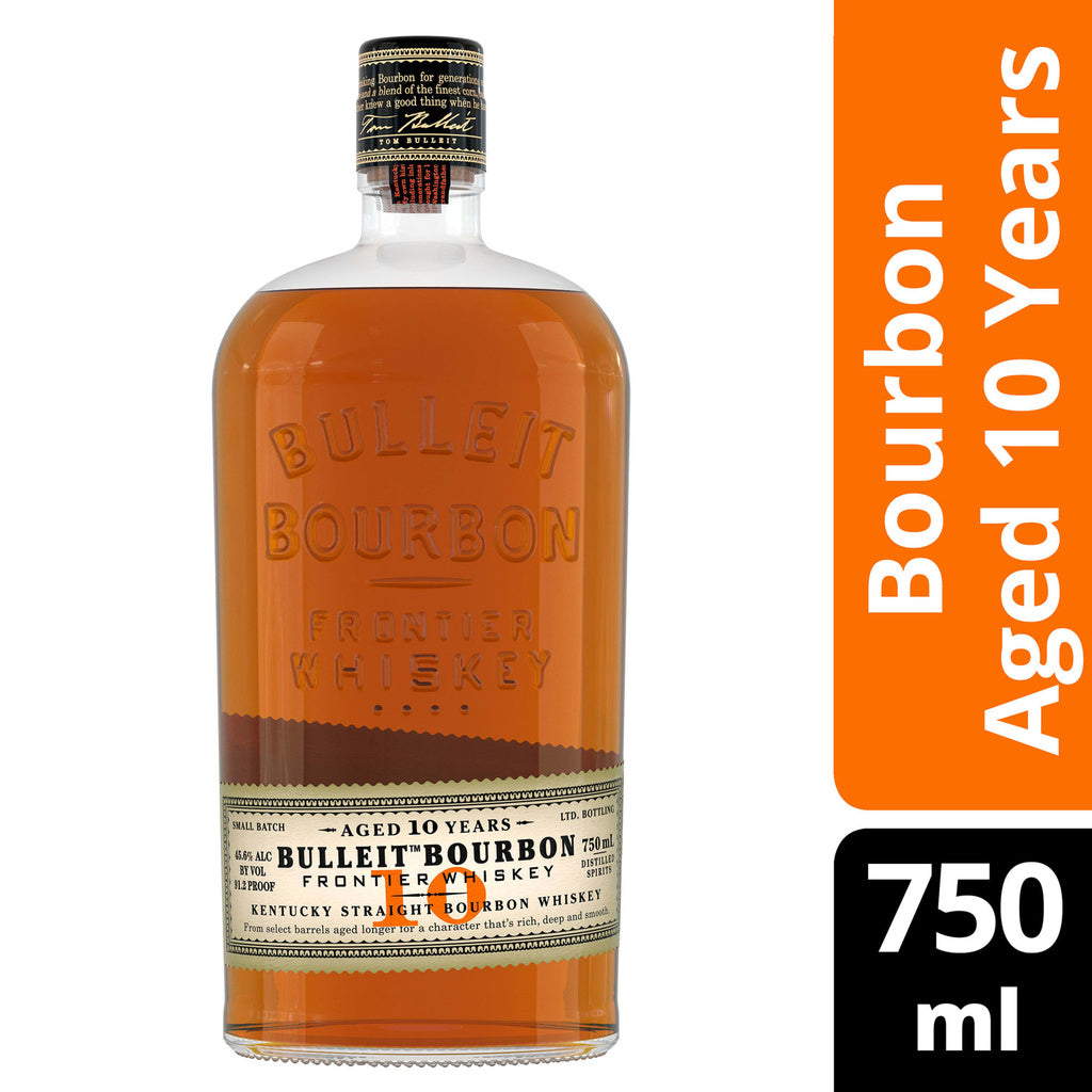 Bulleit 10 year Bourbon Whiskey 750 ml