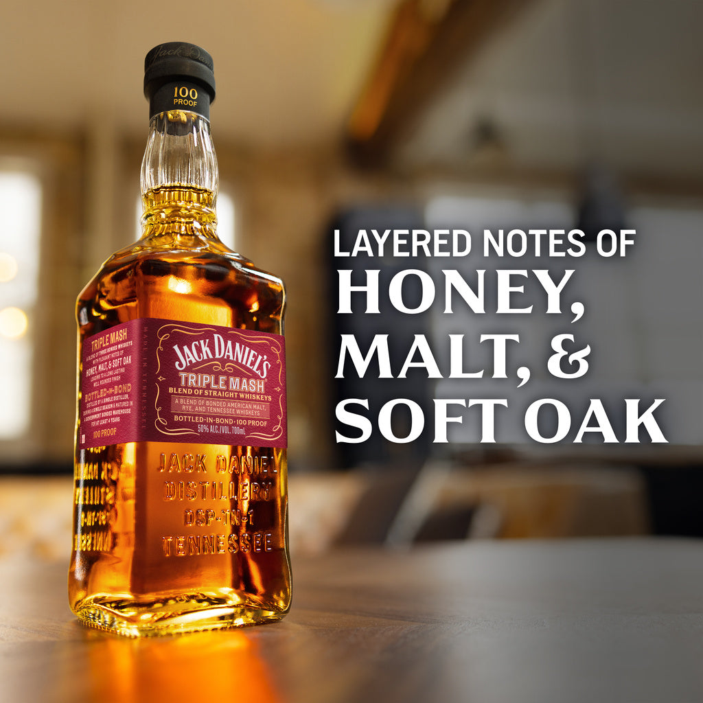 Jack Daniels Triple Mash Blended Straight Whiskey Bottled in Bond 700 ml product image 7