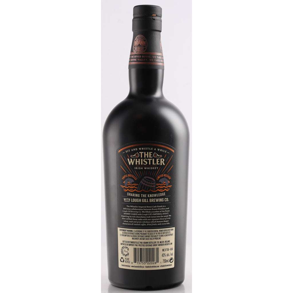 The Whistler Irish Whiskey Imperial Stout Cask Triple Distilled 750 ml product image 3