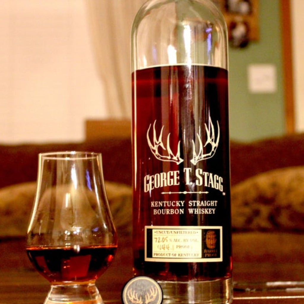 George T Stagg uncut Barrel Proof Bourbon Whiskey 750 ml product image 6