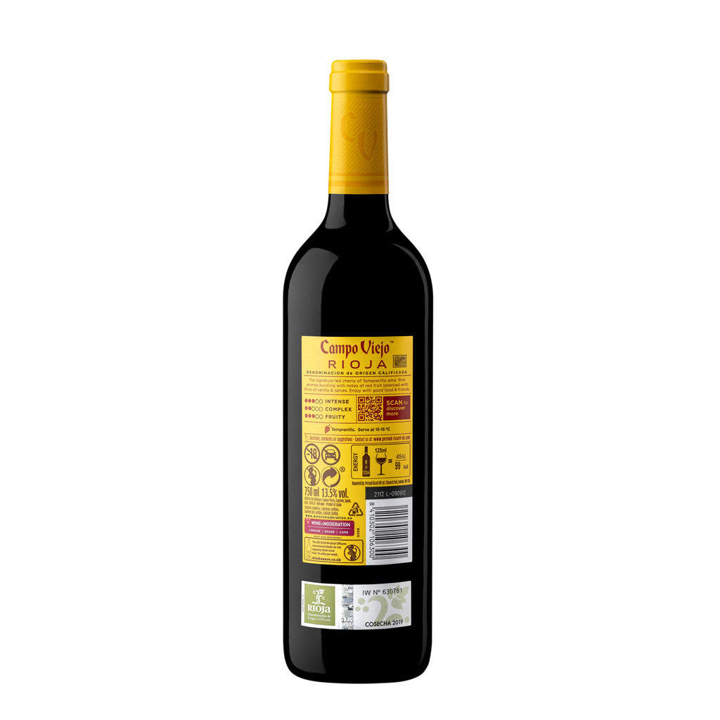 Campo Viejo Rioja Tempranillo 2018 750 ml product image 7