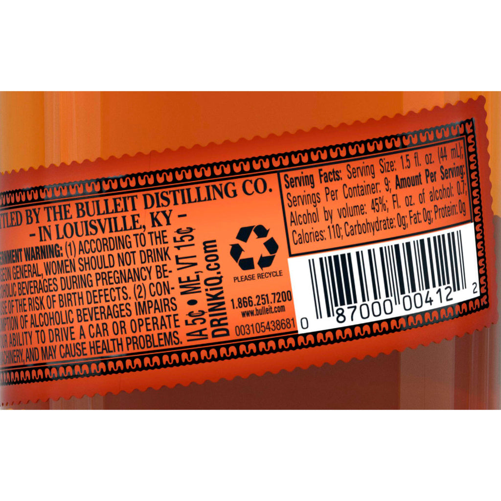 Bulleit Kentucky Straight Bourbon 375 ml product image 6