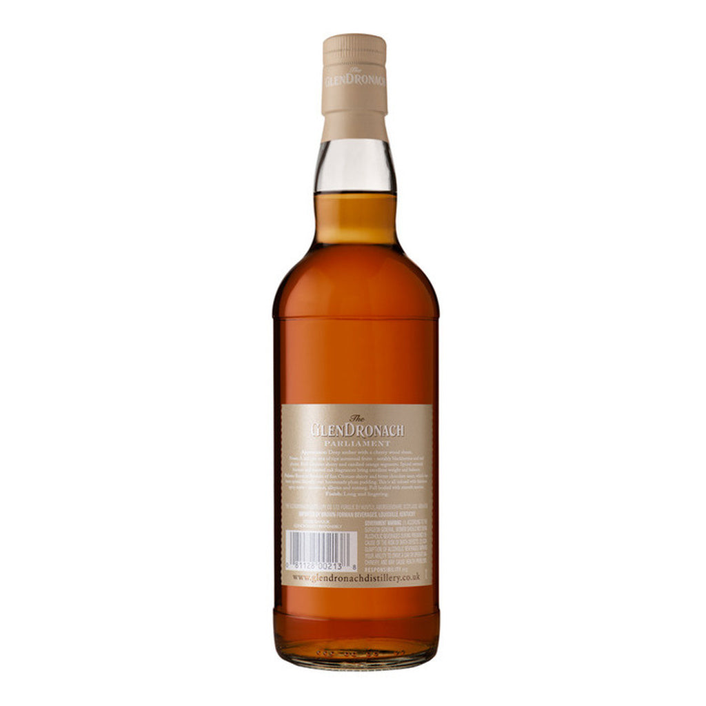 GlenDronach Parliament Highland Single Malt Scotch 21 year 750 ml product image 2