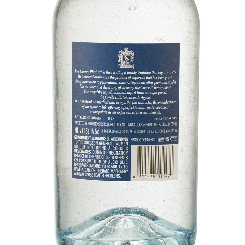 Jose Cuervo Reserva De La Familia PLATINO 750 ml product image 7