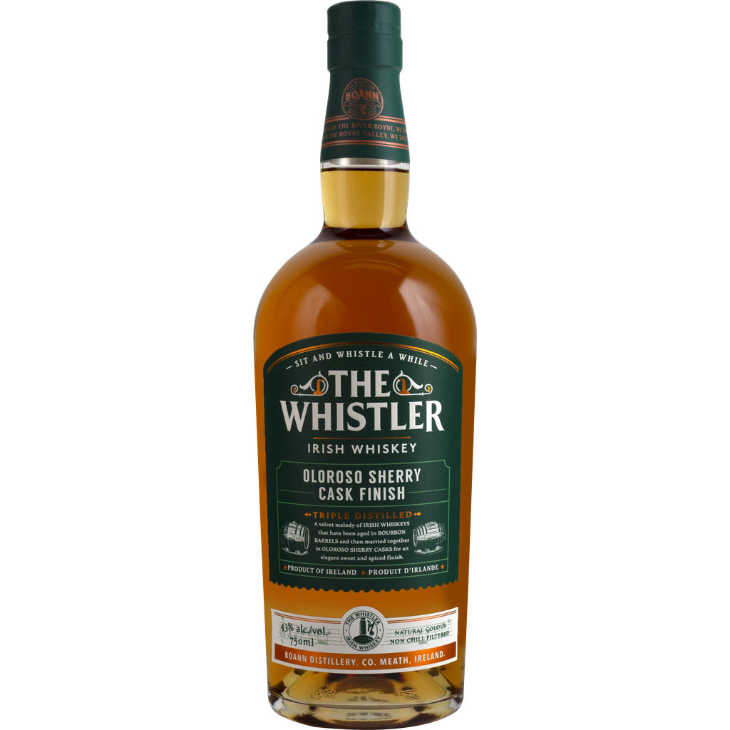 The Whistler Irish Whiskey Oloroso Sherry Cask Finish Triple Distilled 750 ml