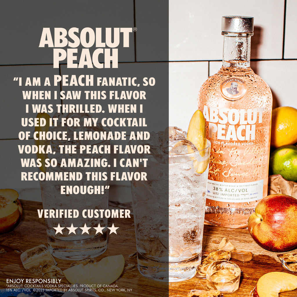 Absolut Apeach 750 ml product image 14