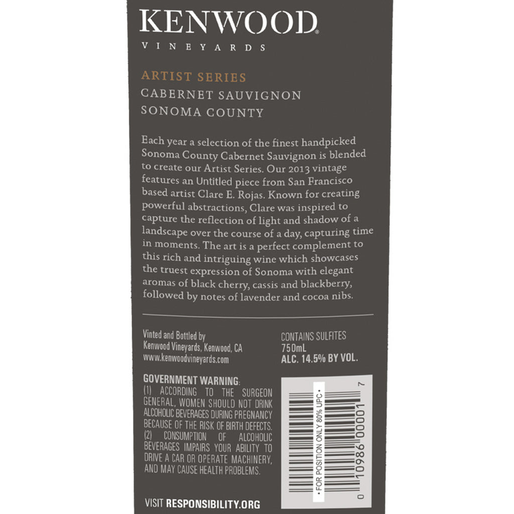 Kenwood artist series California 2013 750 ml product image 5