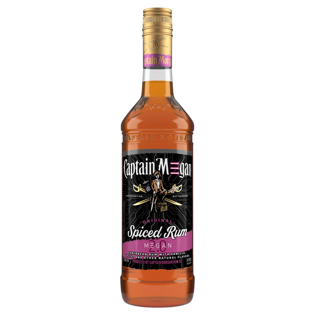 Captain Morgan Limited Edition Spiced Rum Megan 2.0 750 ml product image 4