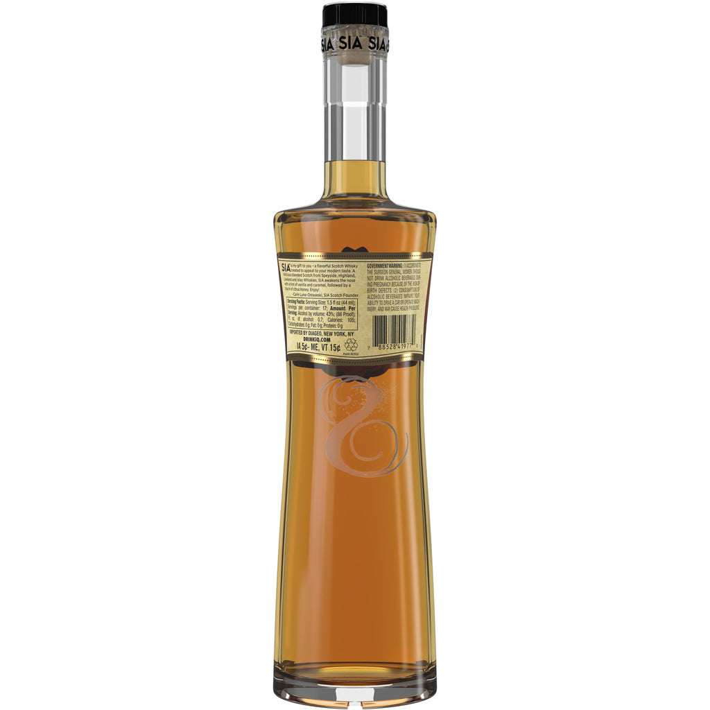 SIA Blended Scotch Whiskey 86 Proof 750 ml product image 8