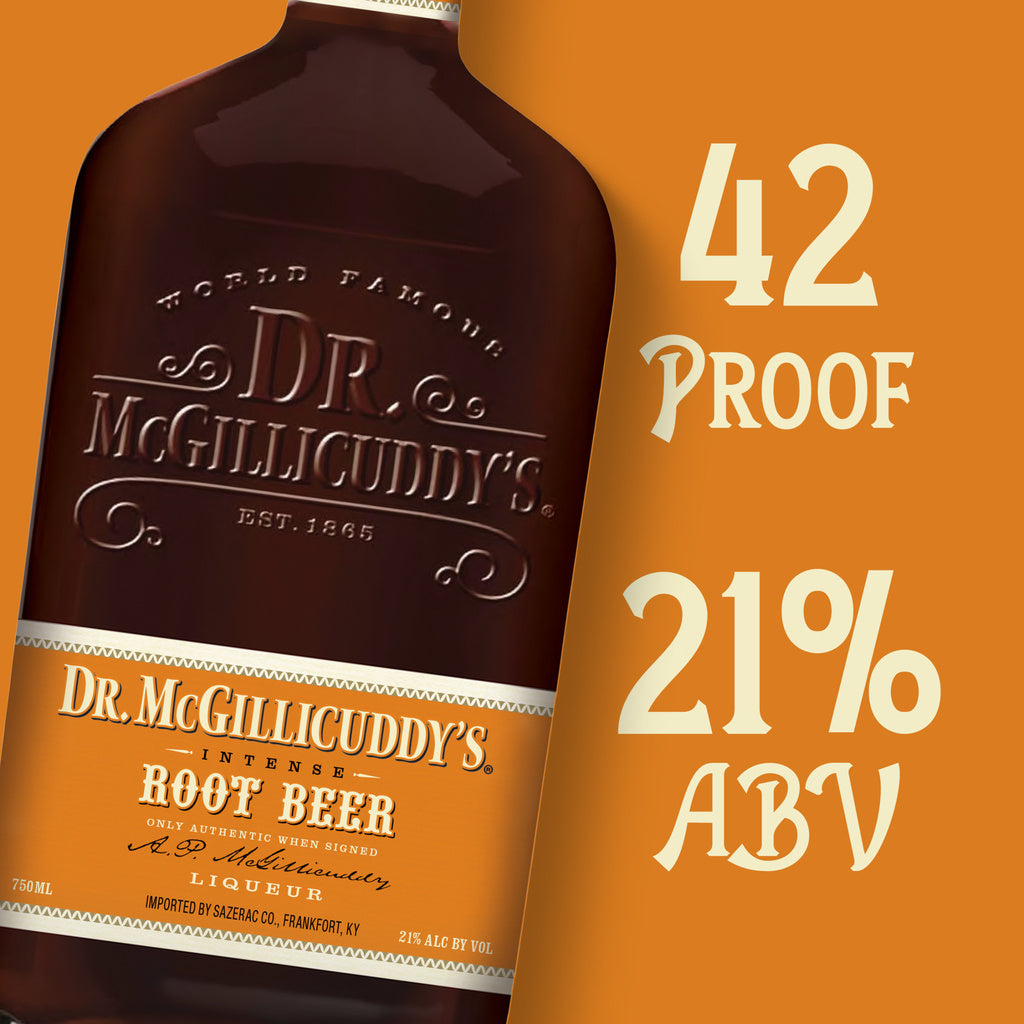 Dr. Mc Gillicuddy's Intense Root Beer 750 ml product image 4