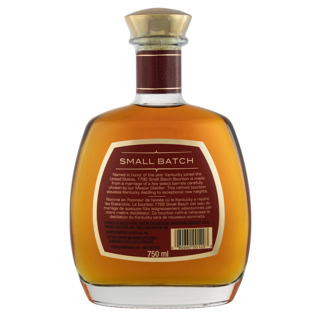 1792 Small Batch Kentucky Straight Bourbon Whiskey 750 ml product image 2
