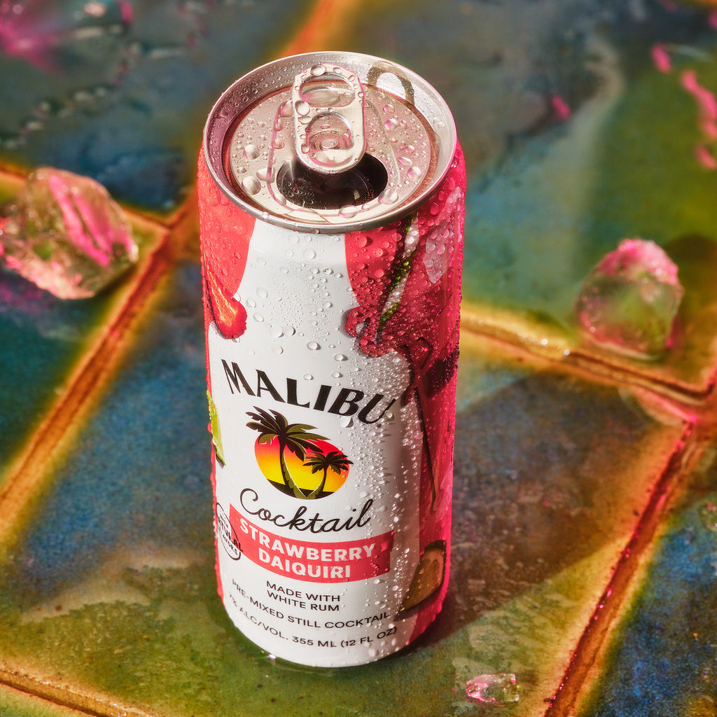 Malibu Malibu Strawberry Daiquiri Cocktail (4pack) 355ml product image 3