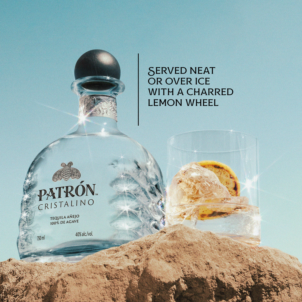 Patron Cristalino Tequila Añejo 750 ml product image 4