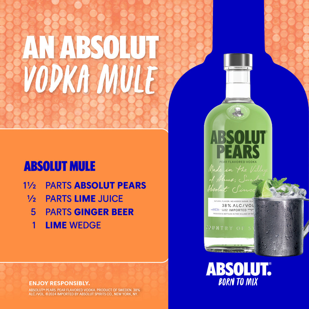 Absolut Pears 750 ml product image 2