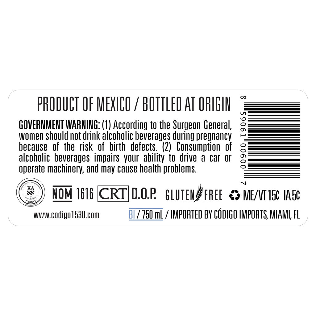 Codigo 1530 Blanco 750 ml product image 10