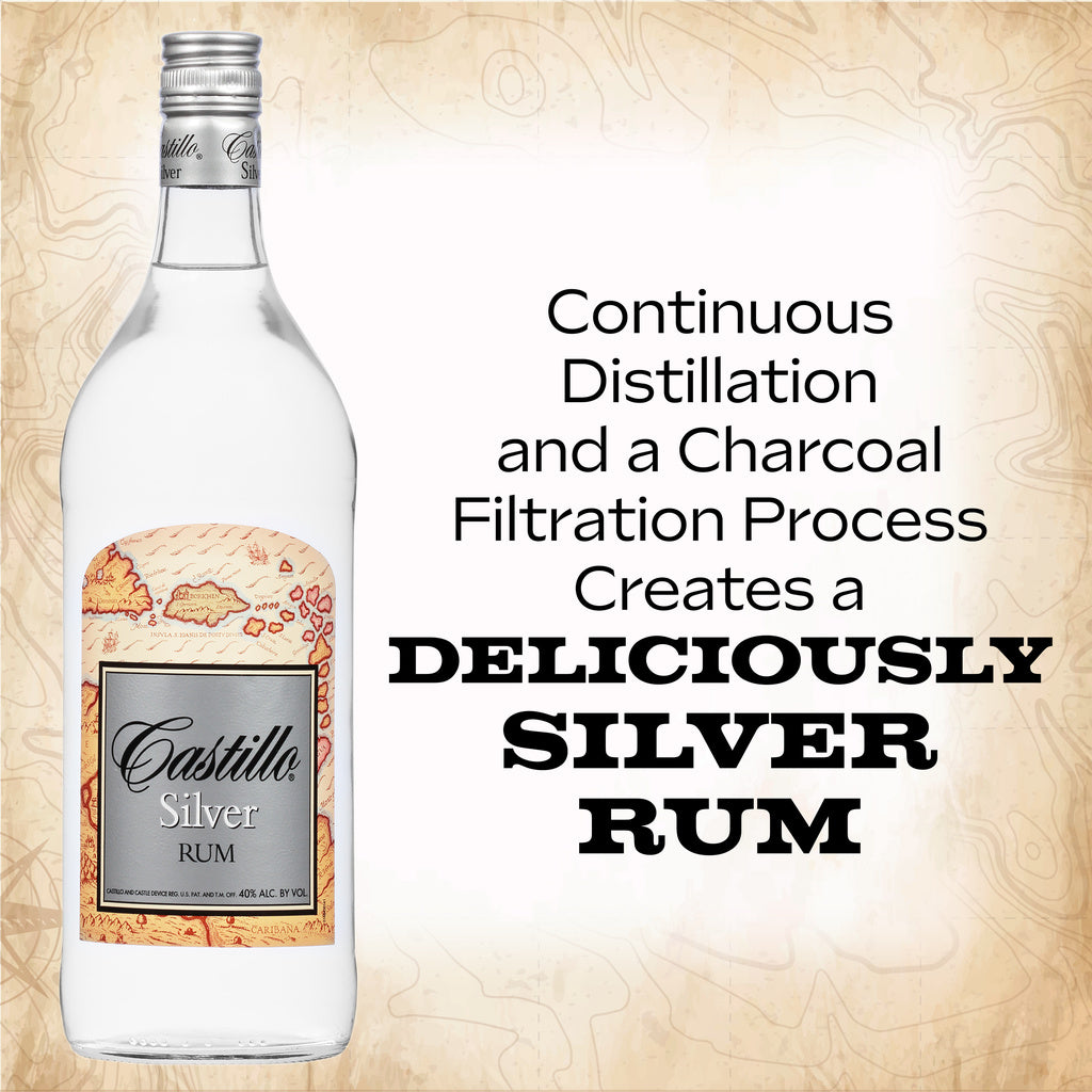 Castillo Silver Puerto Rican Rum 1 L product image 3