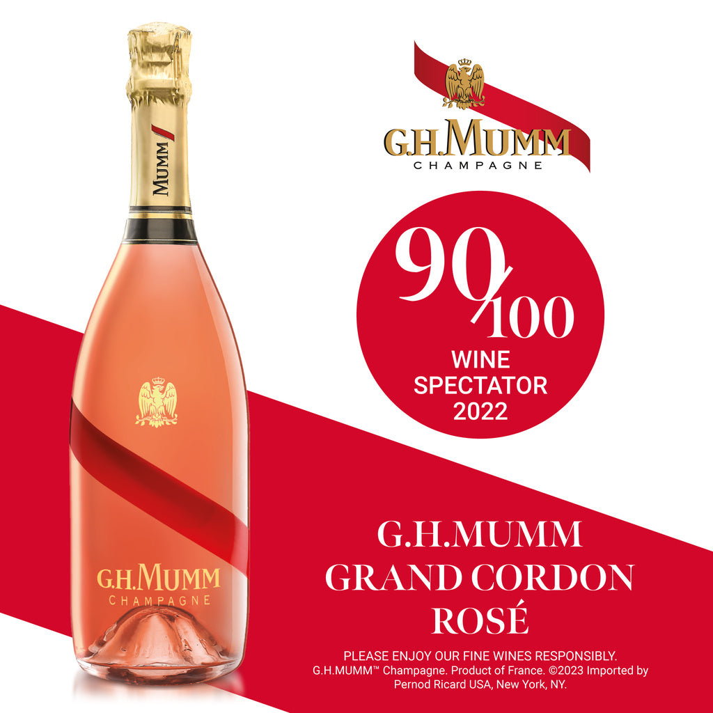 G.H. Mumm Grand Cordon Rosa Brut Champagne 750 ml product image 4
