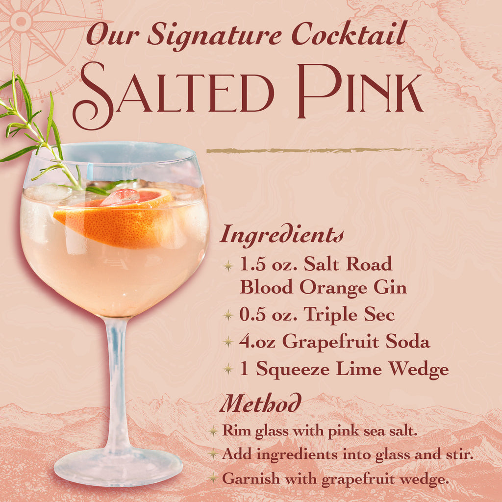 The Northern Salt Road Blood Orange Gin 750 ml product image 2