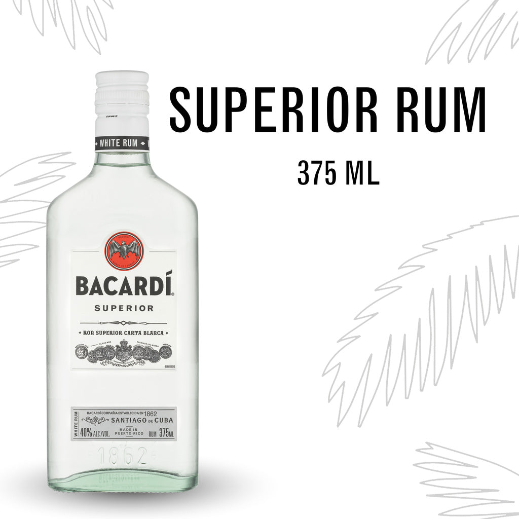 Bacardi Superior White 375 ml product image 3