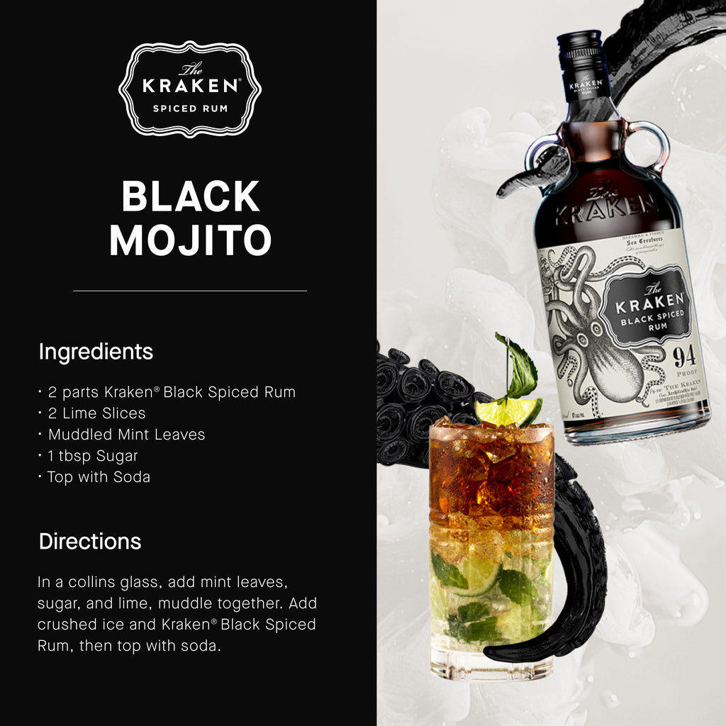 The Kraken White Black Spiced rum 50 ml product image 20