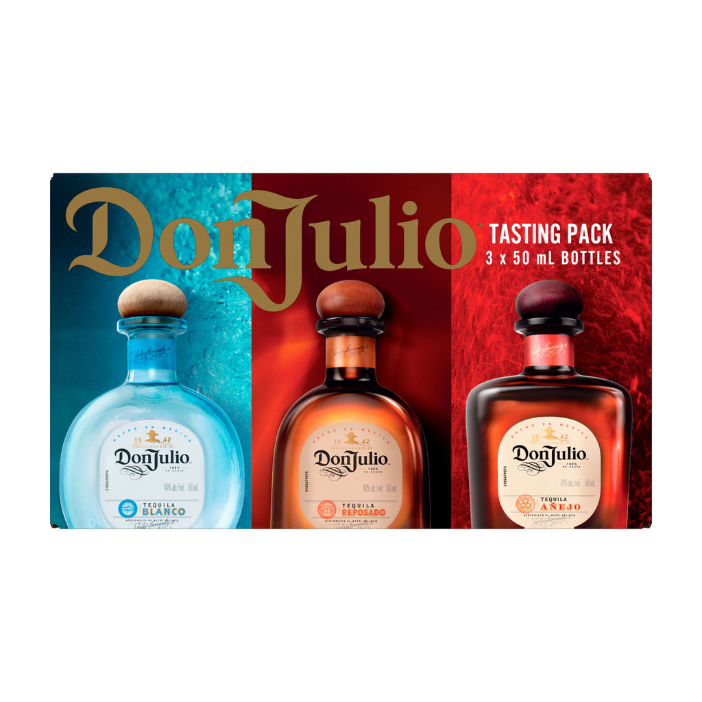 Don Julio Assorted Tasting Pack of 3 50 ml