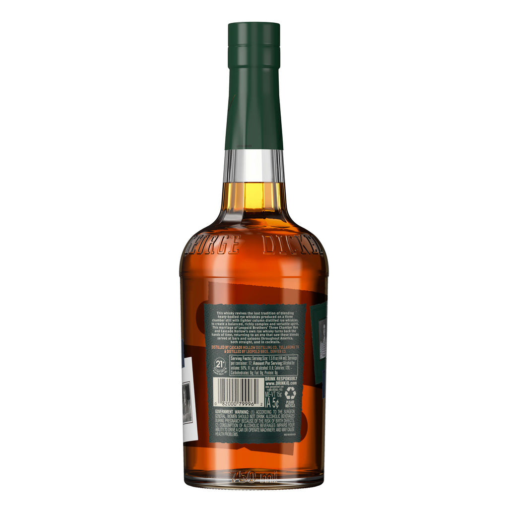 George Dickel Column Still Leopold Bros Three Chamber 750 ml product image 4