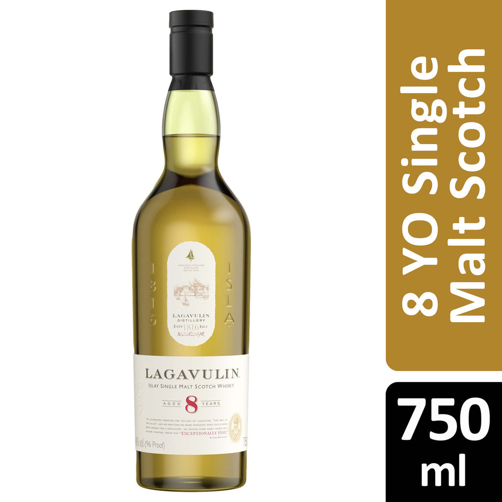 Lagavulin Single Malt Scotch Whisky 8 year 750 ml product image 2