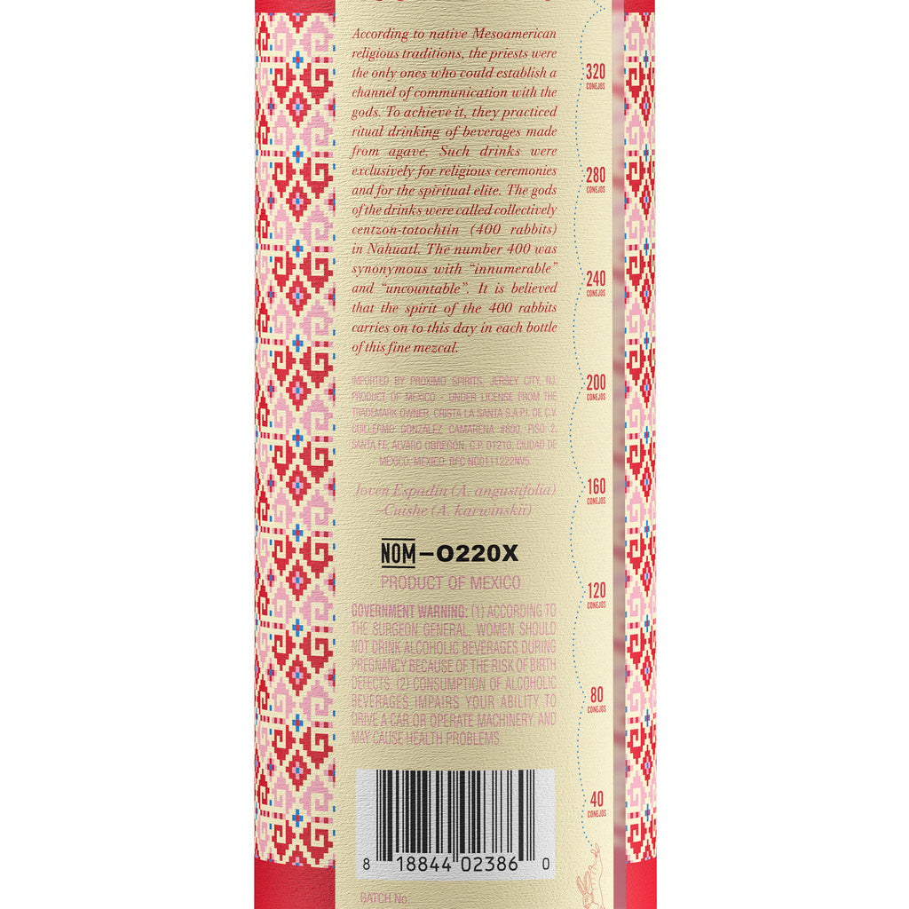 400 Conejos Espadin Cuishe Oaxaca 750 ml product image 6