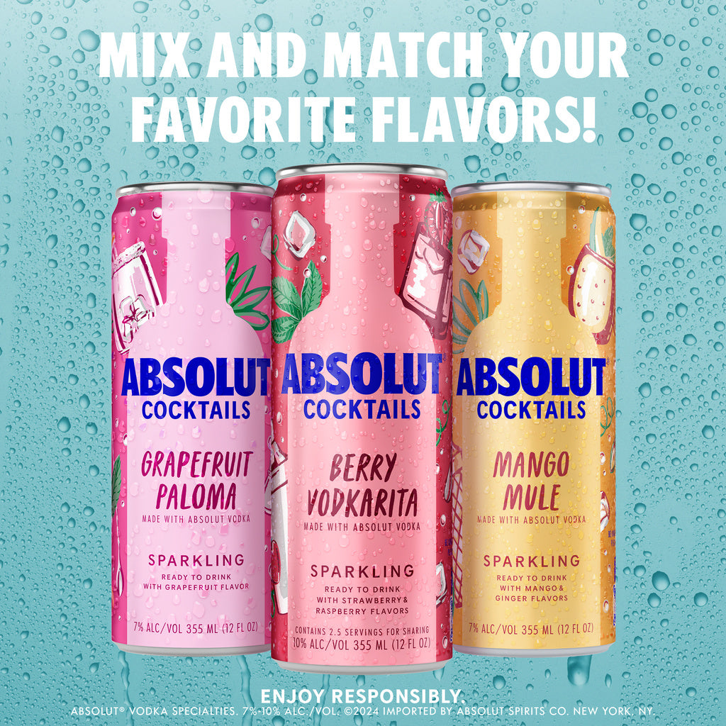 Absolut Cocktail Berry Vodkarita 355ml product image 10