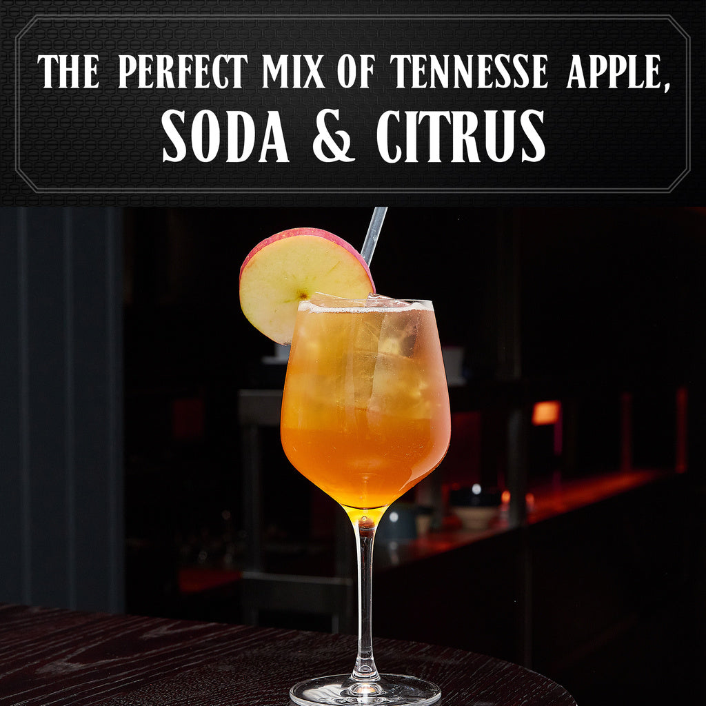 Jack Daniels Tennessee Apple Crafted Cocktail Apple Fizz (4 pack) 355 ml product image 6