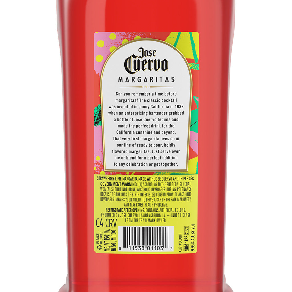 Jose Cuervo Authentics Strawberry Lime Margarita 1.75 L product image 15