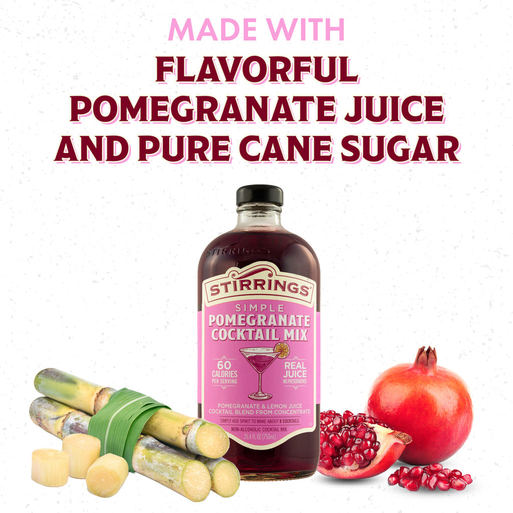 Stirrings Simple Pomegranate Cocktail Mix 750 ml product image 12