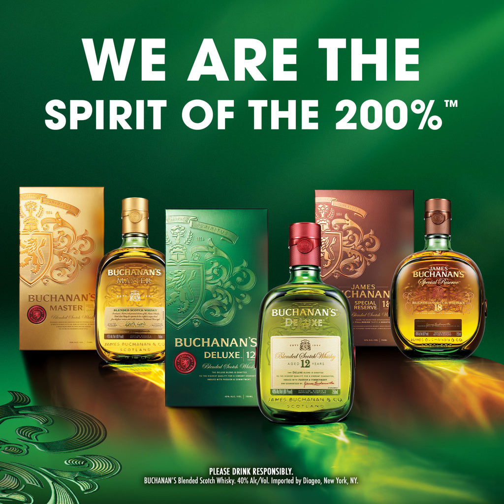 Buchanans Deluxe Blended Scotch Whiskey ( SINGLES ) 12 year 50 ml product image 2