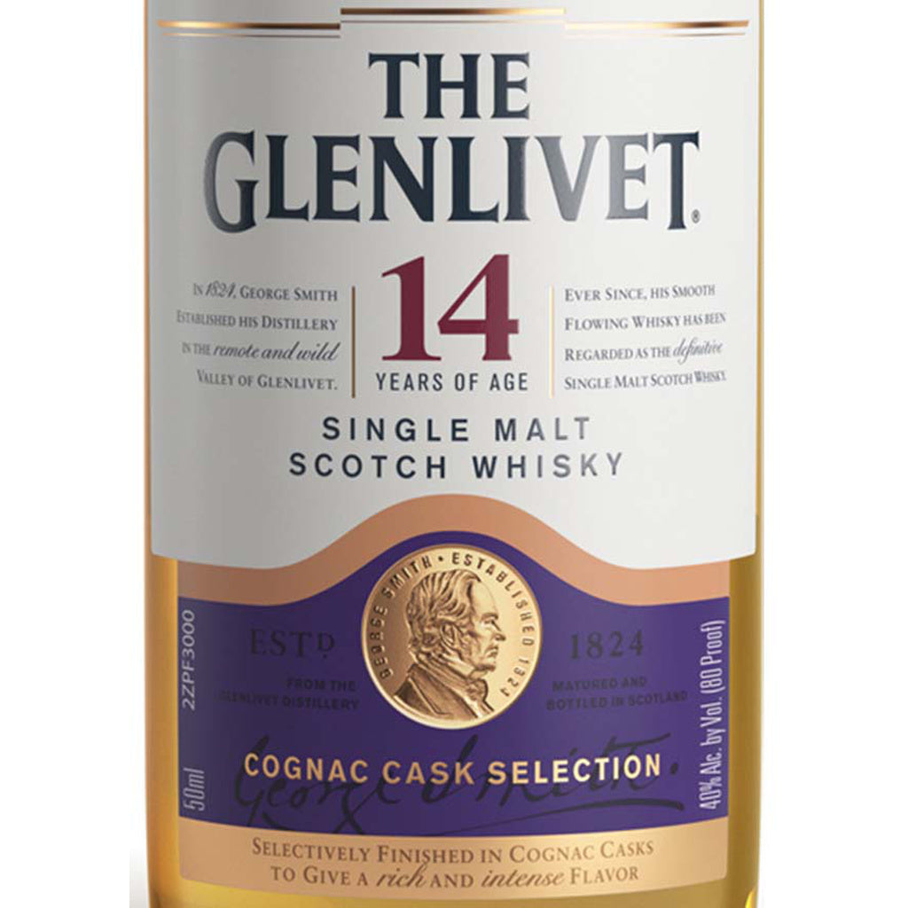 The Glenlivet Single Malt Scotch Whisky 50 ml product image 7