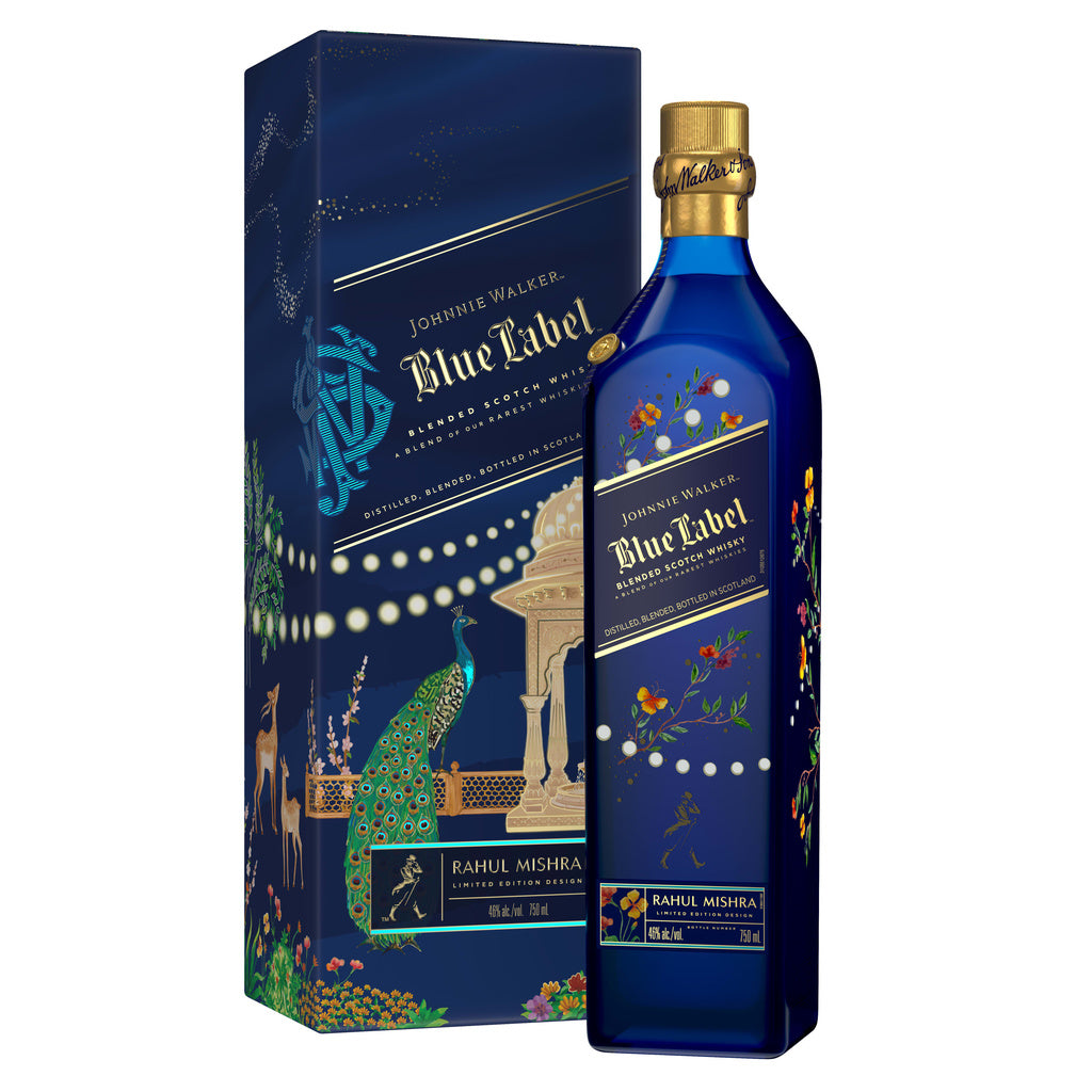 Johnnie Walker Limited Edition Rahul Mishra Blue Label Diwali 750 ml product image 4