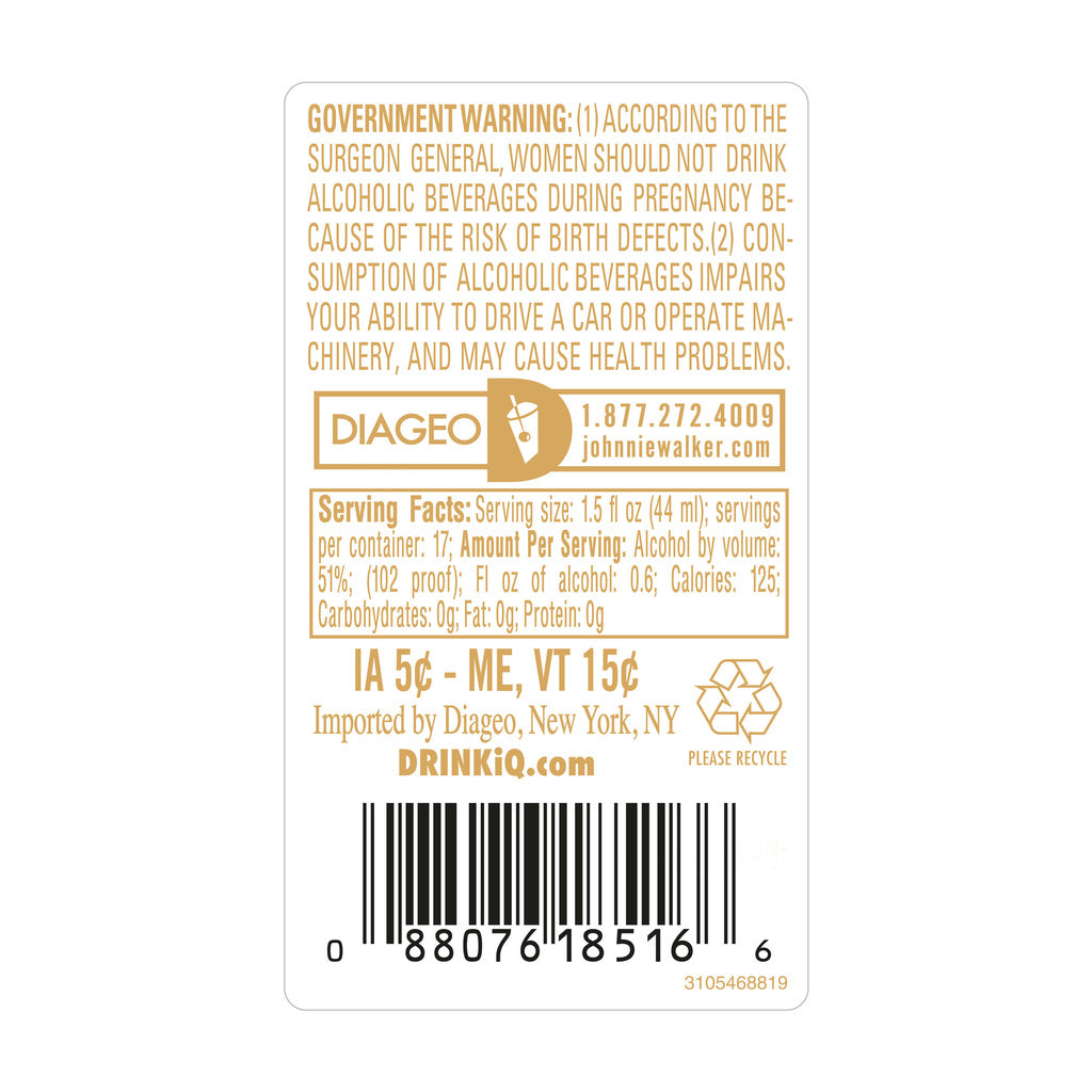 John Walker & Sons Celebratory Blend Anniversary 750 ml product image 2