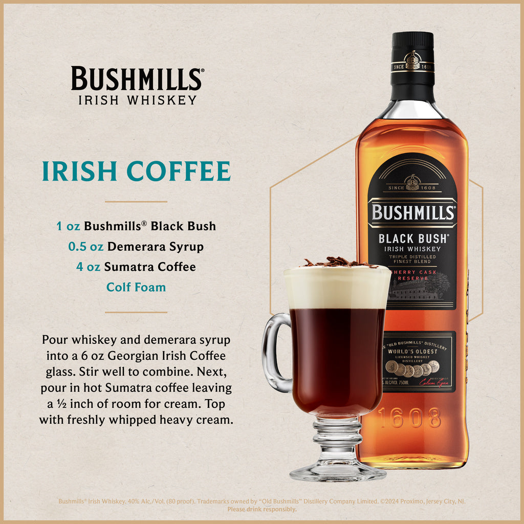 Bushmills Black Bush Irish Whiskey 50 ml product image 17