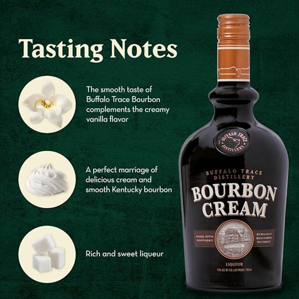 Buffalo Trace Distillery Bourbon Cream Liqueur 750 ml product image 2