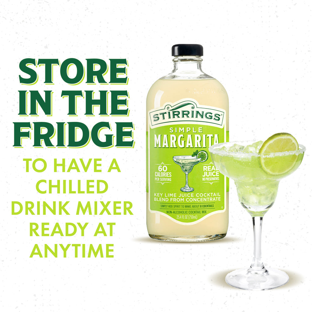 Stirrings Simple Margarita 60 calories 750 ml product image 14