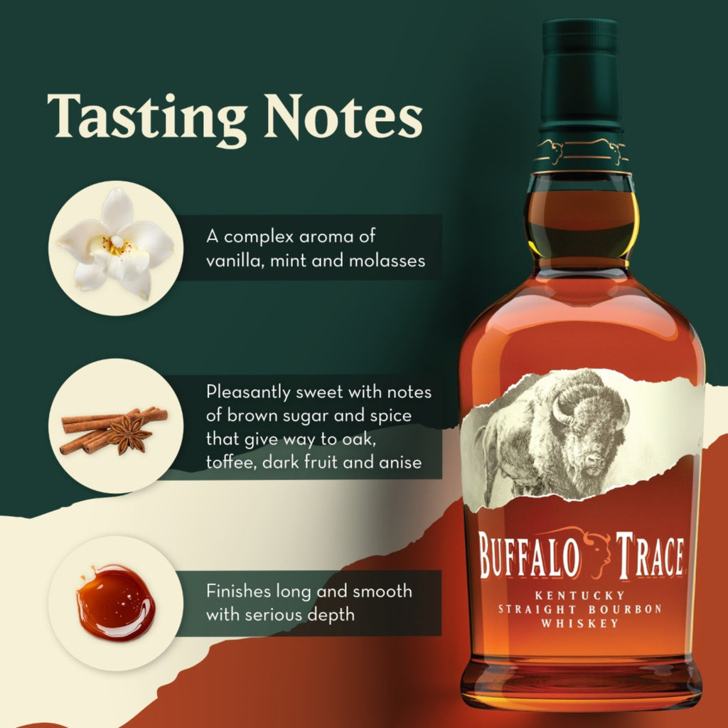 Buffalo Trace Bourbon Whiskey (1L) 1 L product image 4
