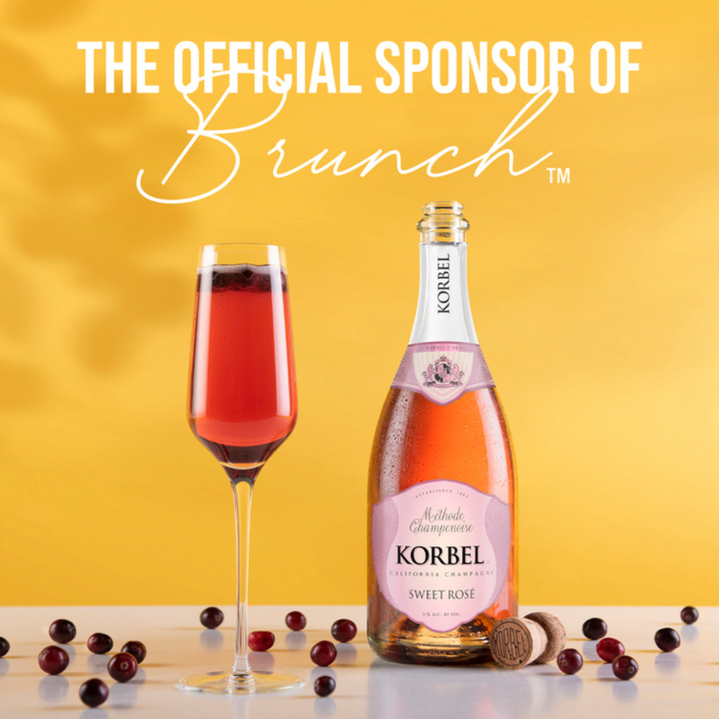 Korbel California Sweet Rose Sparkling Champagne 750 ml product image 19