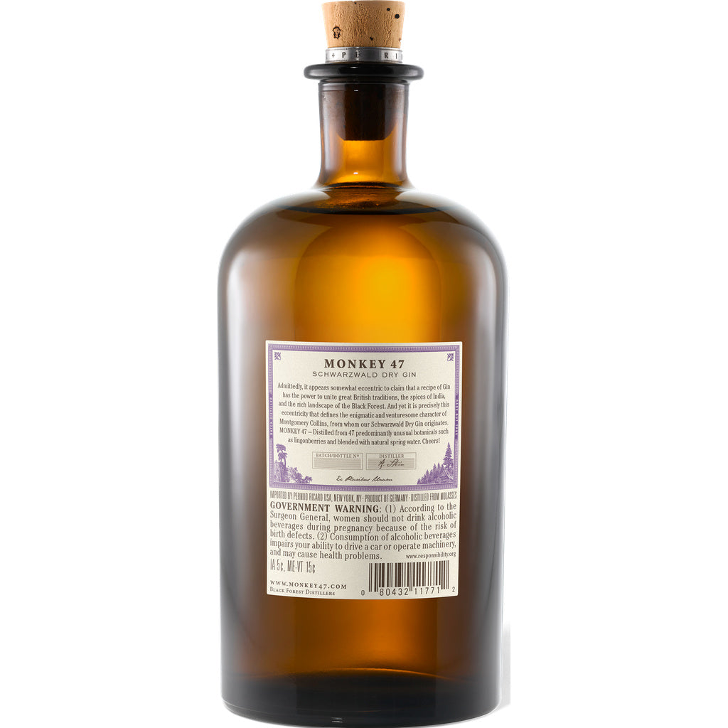 Monkey 47 Schwarzwald Dry Gin 750 ml product image 2