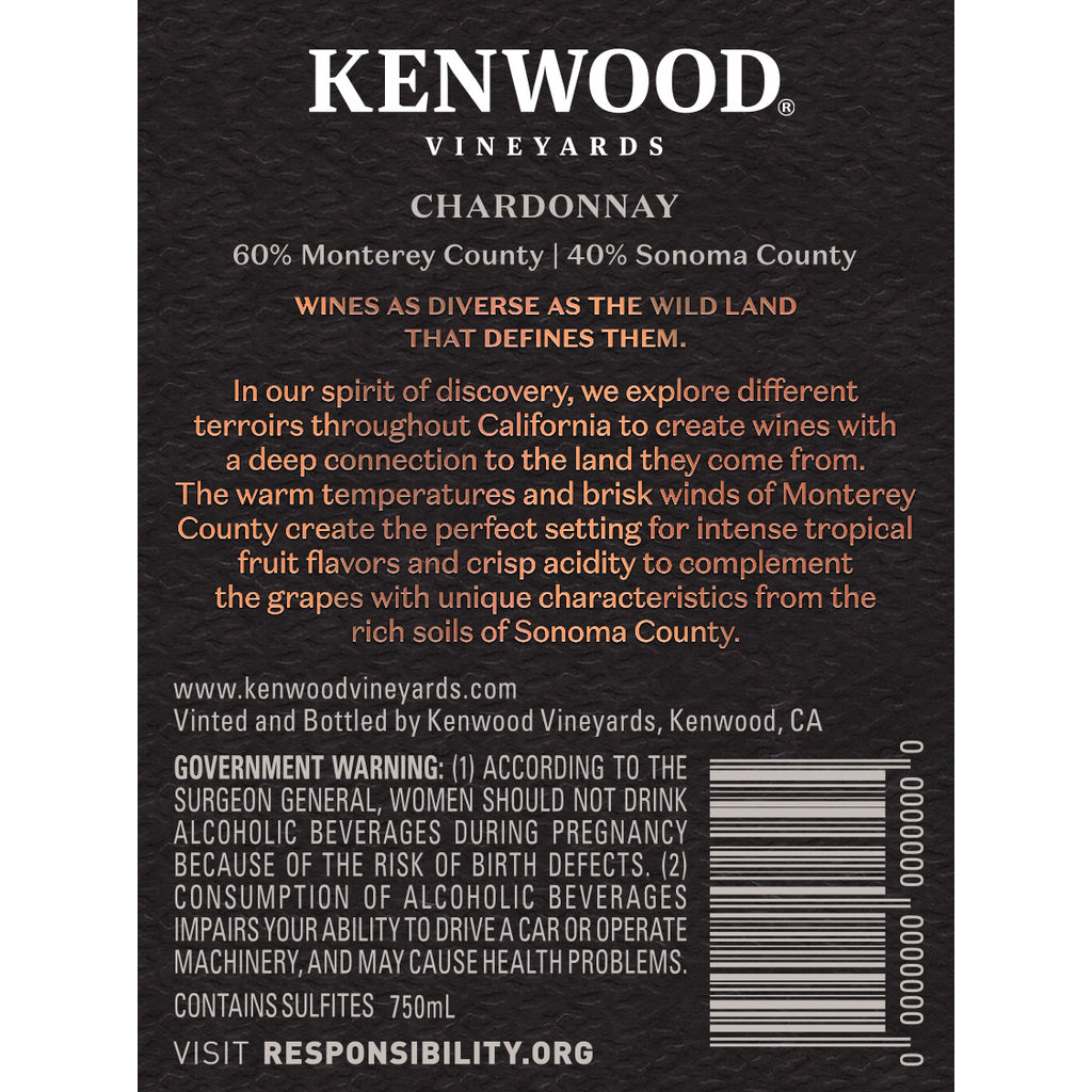 Kenwood Chardonnay 2023 750 ml product image 14