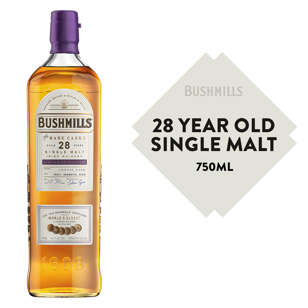 Bushmills Rare Casks 28 year 750 ml product image 4